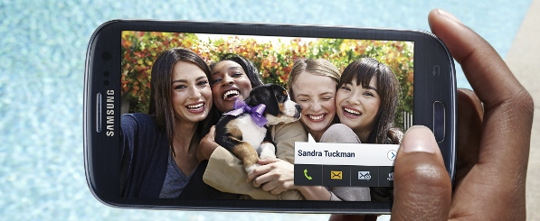 Samsung GALAXY S III Social Tag and Buddy Share